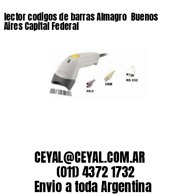 lector codigos de barras Almagro  Buenos Aires Capital Federal