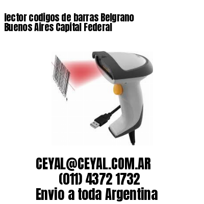 lector codigos de barras Belgrano  Buenos Aires Capital Federal