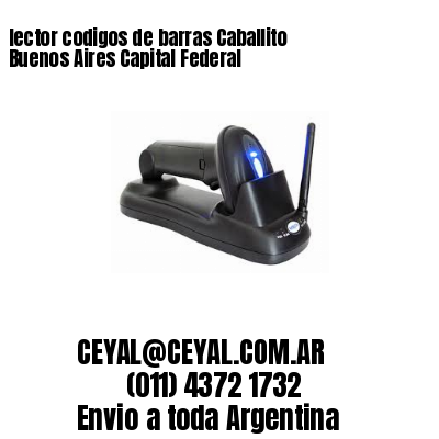 lector codigos de barras Caballito Buenos Aires Capital Federal