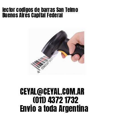 lector codigos de barras San Telmo  Buenos Aires Capital Federal