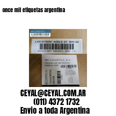 once mil etiquetas argentina