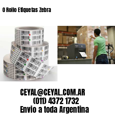 0 Rollo Etiquetas Zebra