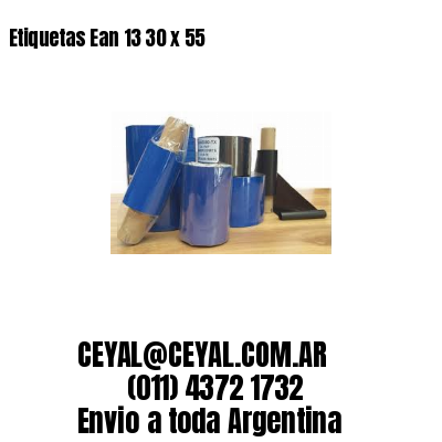 Etiquetas Ean 13 30 x 55