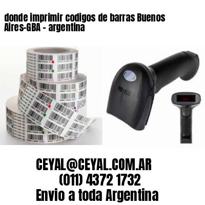 donde imprimir codigos de barras Buenos Aires-GBA – argentina
