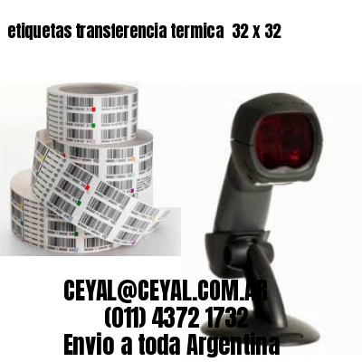 etiquetas transferencia termica  32 x 32