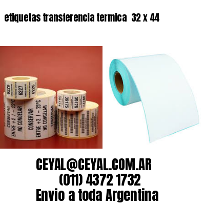 etiquetas transferencia termica  32 x 44