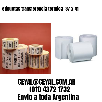 etiquetas transferencia termica  37 x 41