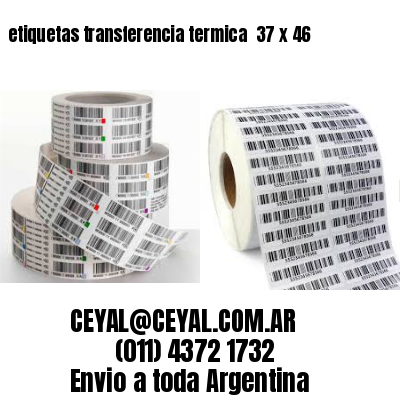 etiquetas transferencia termica  37 x 46