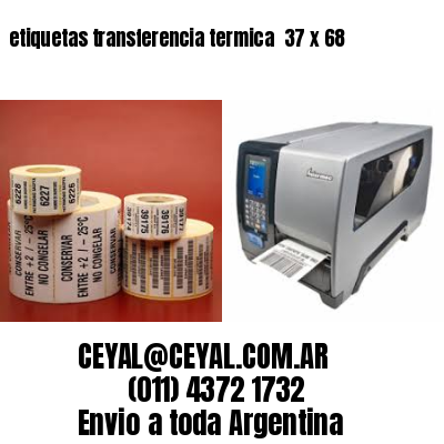 etiquetas transferencia termica  37 x 68