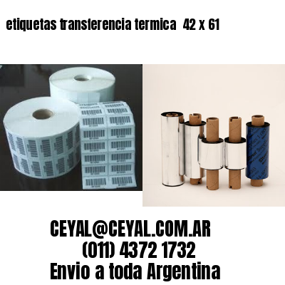 etiquetas transferencia termica  42 x 61