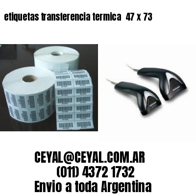 etiquetas transferencia termica  47 x 73