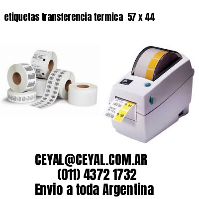 etiquetas transferencia termica  57 x 44