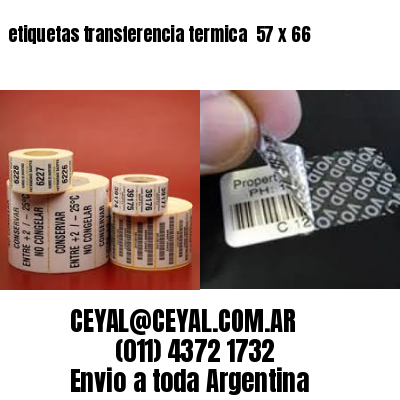 etiquetas transferencia termica  57 x 66