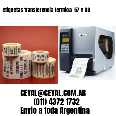etiquetas transferencia termica  57 x 68