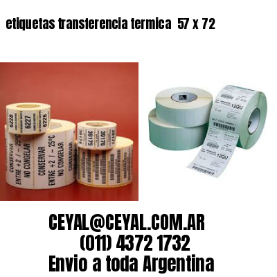 etiquetas transferencia termica  57 x 72
