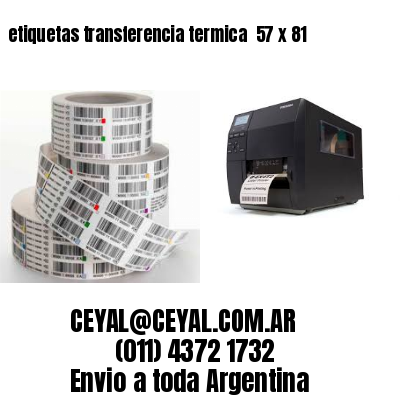 etiquetas transferencia termica  57 x 81