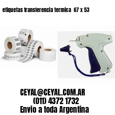 etiquetas transferencia termica  67 x 53
