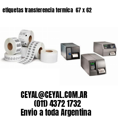 etiquetas transferencia termica  67 x 62