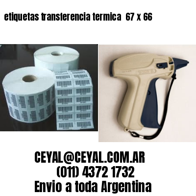 etiquetas transferencia termica  67 x 66