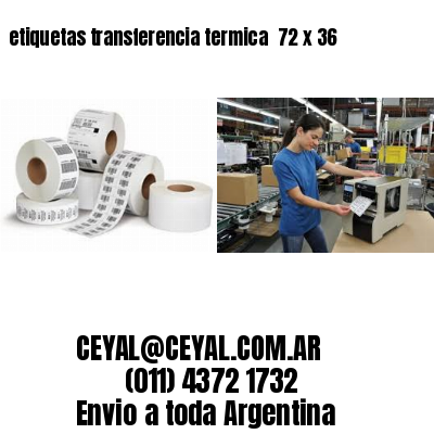 etiquetas transferencia termica  72 x 36