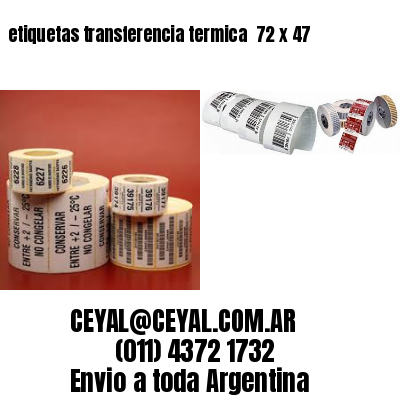 etiquetas transferencia termica  72 x 47