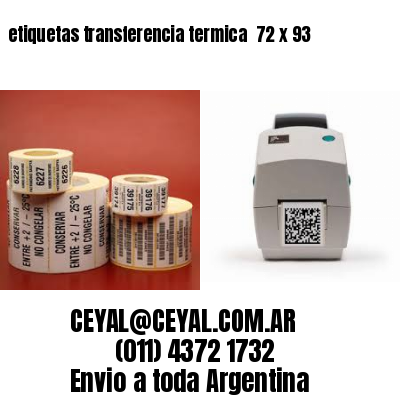 etiquetas transferencia termica  72 x 93