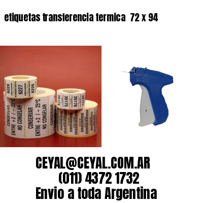 etiquetas transferencia termica  72 x 94
