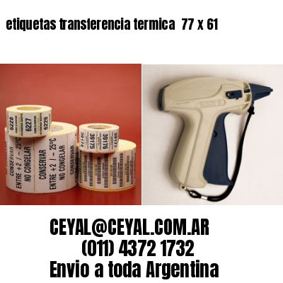 etiquetas transferencia termica  77 x 61
