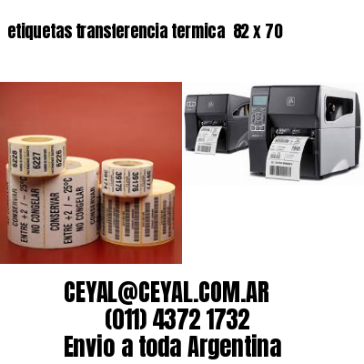 etiquetas transferencia termica  82 x 70