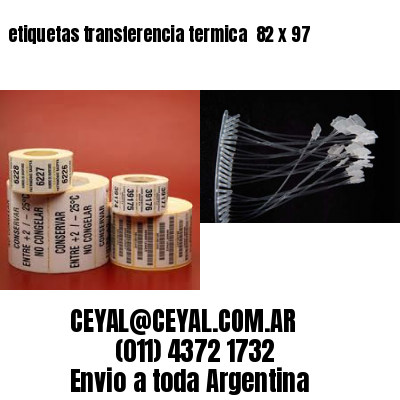 etiquetas transferencia termica  82 x 97