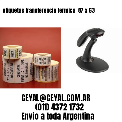 etiquetas transferencia termica  87 x 63
