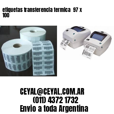 etiquetas transferencia termica  97 x 100