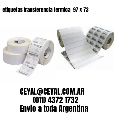 etiquetas transferencia termica  97 x 73