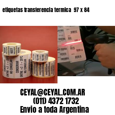 etiquetas transferencia termica  97 x 84
