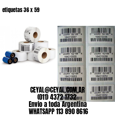 etiquetas 36 x 59