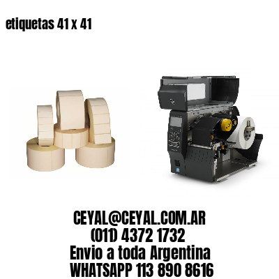etiquetas 41 x 41