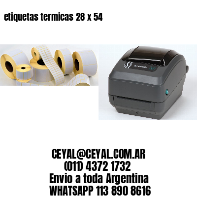 etiquetas termicas 28 x 54