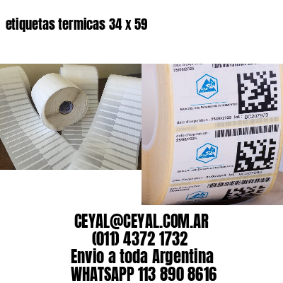 etiquetas termicas 34 x 59