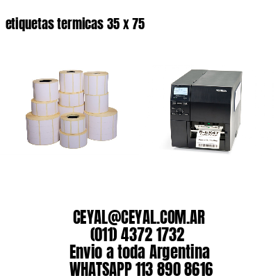 etiquetas termicas 35 x 75