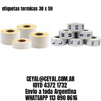 etiquetas termicas 38 x 59