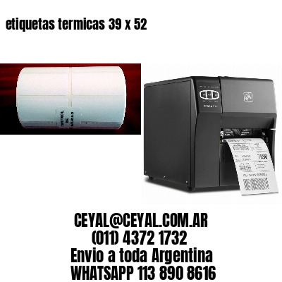 etiquetas termicas 39 x 52