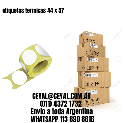 etiquetas termicas 44 x 57