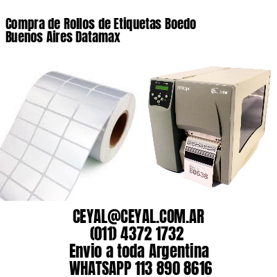 Compra de Rollos de Etiquetas Boedo  Buenos Aires Datamax