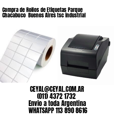Compra de Rollos de Etiquetas Parque Chacabuco  Buenos Aires tsc industrial