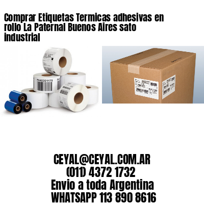Comprar Etiquetas Termicas adhesivas en rollo La Paternal Buenos Aires sato industrial