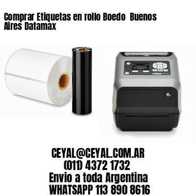 Comprar Etiquetas en rollo Boedo  Buenos Aires Datamax