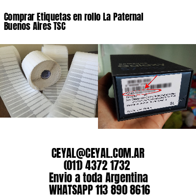 Comprar Etiquetas en rollo La Paternal Buenos Aires TSC