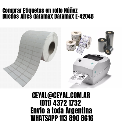 Comprar Etiquetas en rollo Núñez  Buenos Aires datamax Datamax E-4204B
