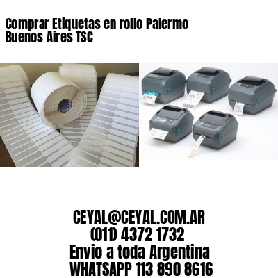 Comprar Etiquetas en rollo Palermo  Buenos Aires TSC