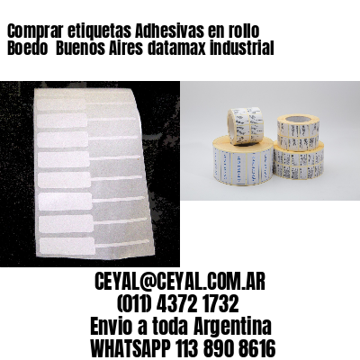 Comprar etiquetas Adhesivas en rollo Boedo  Buenos Aires datamax industrial